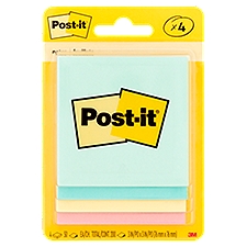 Post-it Notes, 200 count, 4 Each