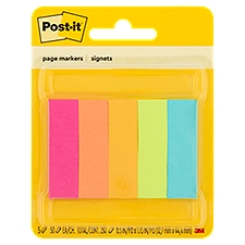 Post-it Assorted Colors, Page Markers, 250 Each