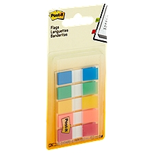 Post-it Assorted Brights, Flags, 100 Each