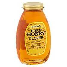 Gunter's Clover Pure Honey, 16 oz