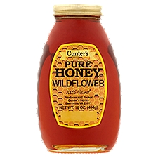 Gunter's Wildflower Pure Honey, 16 oz, 16 Ounce