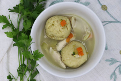 Kosher Chicken Matzah Ball Soup