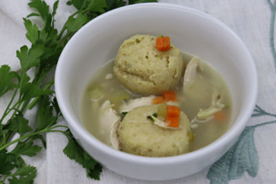 Kosher Chicken Matzah Ball Soup
