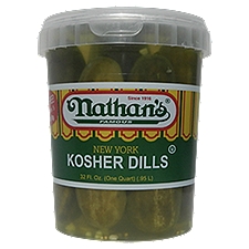 Nathan's NY Kosher Dills, 32 Fluid ounce