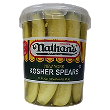 Nathan's NY Kosher Spears, 32 Fluid ounce
