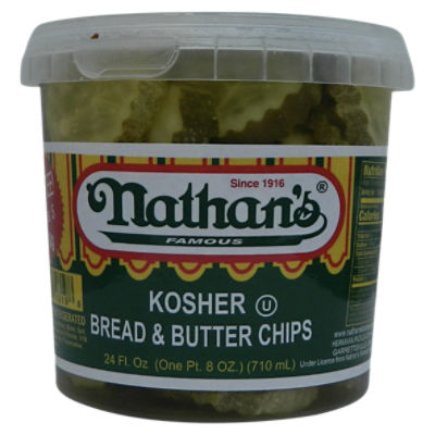 Nathan's NY Bread and Butter Chips