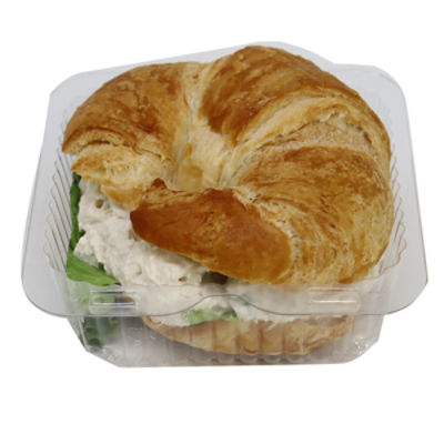 Fresh Made Chicken Salad Croissant Sandwich - Sold Cold, 7 oz