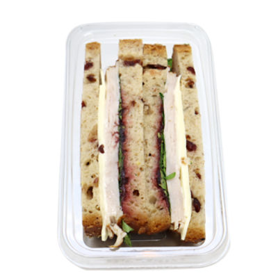 Turkey Sandwich on Cranberry Bread