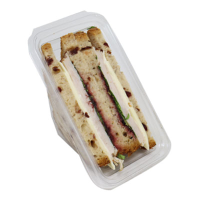 Turkey Sandwich on Cranberry Bread