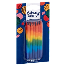 Bakery Crafts Birthday Candles, 12 count