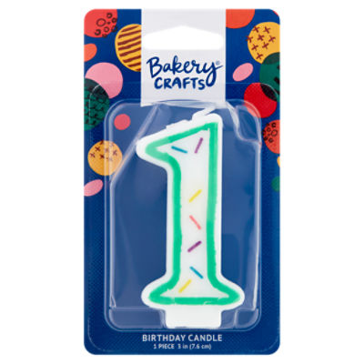 Bakery Crafts 1 Birthday Candle ShopRite
