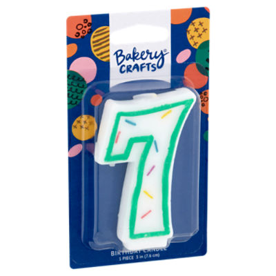 Bakery Crafts 3 in 7 Birthday Candle ShopRite