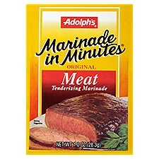 Adolph's Marinade in Minutes Original Meat Tenderizing, Marinade, 1 Ounce