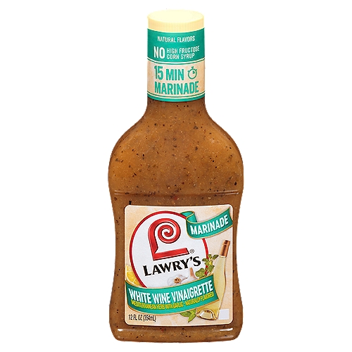 Great for busy cooks looking for everyday meal excitement. This Marinade features fragrant herbs like basil and oregano, along with white wine, extra virgin olive oil, garlic and sun dried tomato