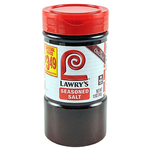 Lawry's The Original Seasoned Salt, 12 oz