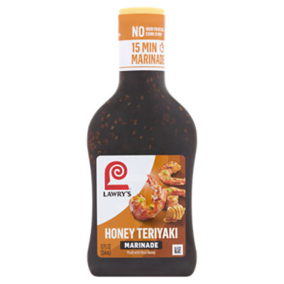 Lawry's Honey Teriyaki Marinade, 12 fl oz