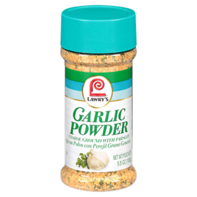 Lawry's Coarse Ground with Parsley Garlic Powder, 5.5 oz