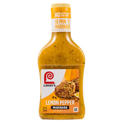Great Value Lemon Pepper Marinade, 12.25 Fl Oz - View #5