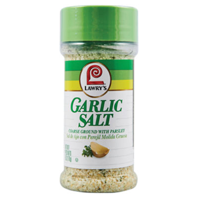 Lawry's Coarse Ground With Parsley Garlic Salt, 6 oz, 6 Ounce