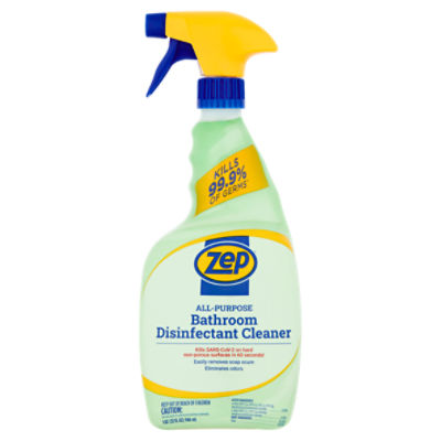 Zep All-Purpose Bathroom Disinfectant Cleaner, 32 fl oz