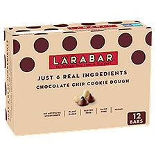 Larabar Chocolate Chip Cookie Dough Fruit & Nut Bars 12 Count