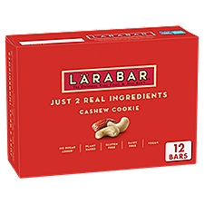 Larabar Cashew Cookie Fruit & Nut Bars 12 Count