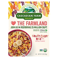 Cascadian Farm Organic Fruity Crispy Rice, 11.5 Ounce