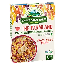 Cascadian Farm Organic Fruity Crispy Rice, 11.5 oz