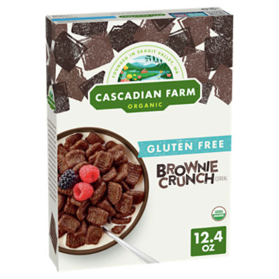 Cascadian Farm Organic Brownie Crunch Cereal, 12.4 oz