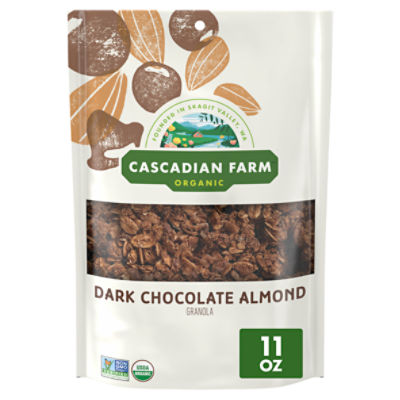 Cascadian Farm Organic Dark Chocolate Almond Granola, 11 oz