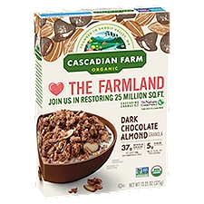 Cascadian Farm Organic Dark Chocolate Almond Granola, 13.25 oz