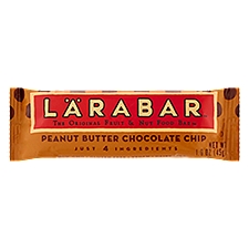 Larabar Peanut Butter Chocolate Chip Fruit & Nut Food Bar, 1.6 Ounce