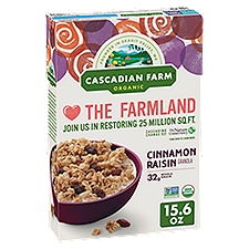 Cascadian Farm Organic Cinnamon Raisin Granola, 15.6 oz