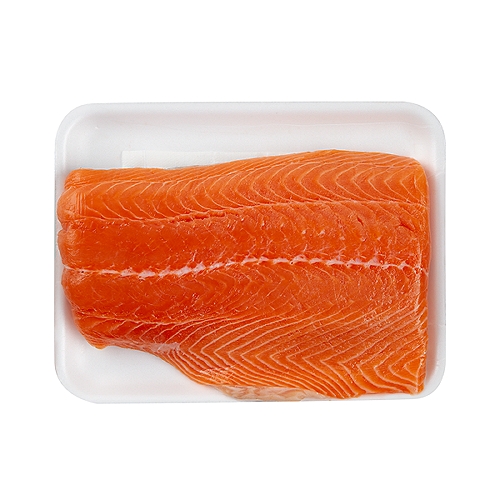All of our Fresh Atlantic Salmon Fillets are fresh & never frozen. ShopRite only sells large salmon fillets which gives you a thicker & tastier fillet loaded with heart healthy omega 3 fatty acids.