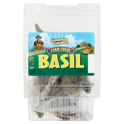 Goodness Gardens Farm Fresh Basil, 2 oz