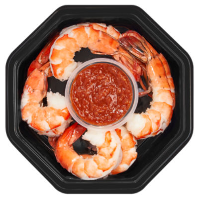 Wholesome Pantry Cooked Shrimp Ring with Cocktail Sauce, 26 oz