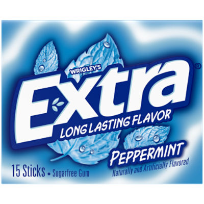 EXTRA Gum Peppermint Sugar Free Chewing Gum