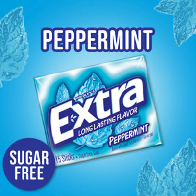 EXTRA Gum Peppermint Sugar Free Chewing Gum