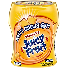 JUICY FRUIT Original Bubble Gum, 2.96 Ounce