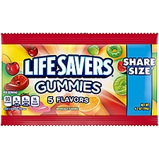 Lifesavers 5 Flavors Gummies Share Size, 4.2 oz
