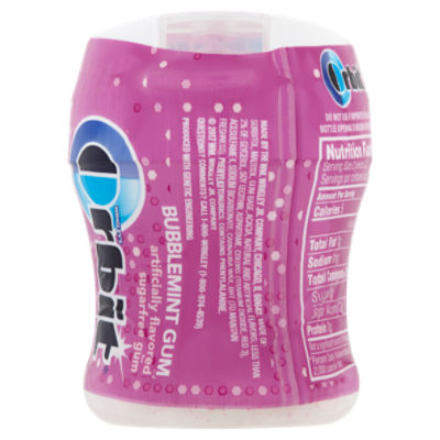 Wrigley's Orbit Bubblemint Sugarfree Gum, 55 count