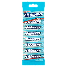 Wrigley's Freedent Spearmint Gum, 5 count, 8 pack