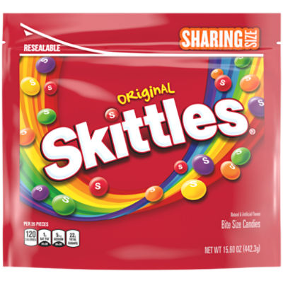 SKITTLES Original Fruity Chewy Candy, 15.6 oz, 15.6 Ounce