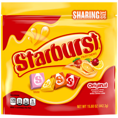 STARBURST Original Fruit Chews Chewy Candy