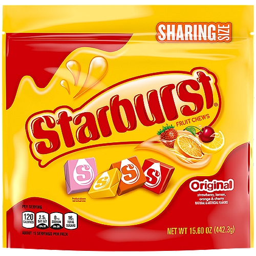 STARBURST Original Fruit Chews Chewy Candy