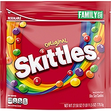 SKITTLES Original Chewy Candy, Family Size