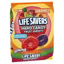 Life Savers Fruit Variety, Hard Candy, 14.5 Ounce