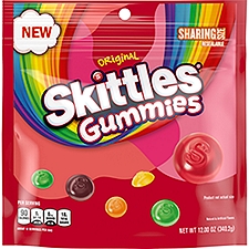 SKITTLES Original Gummy Candy Sharing Size, 12 Ounce