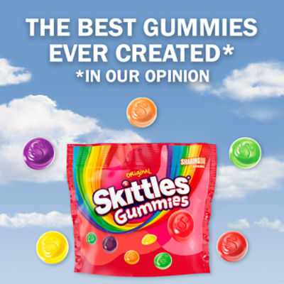 SKITTLES Original Gummy Candy Sharing Size