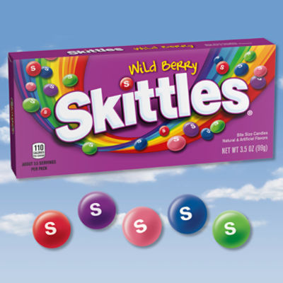 SKITTLES Wild Berry Chewy Candy Theater Box - Price Rite
